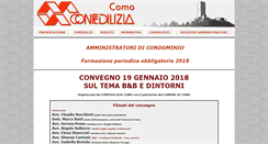 Desktop Screenshot of confediliziacomo.it